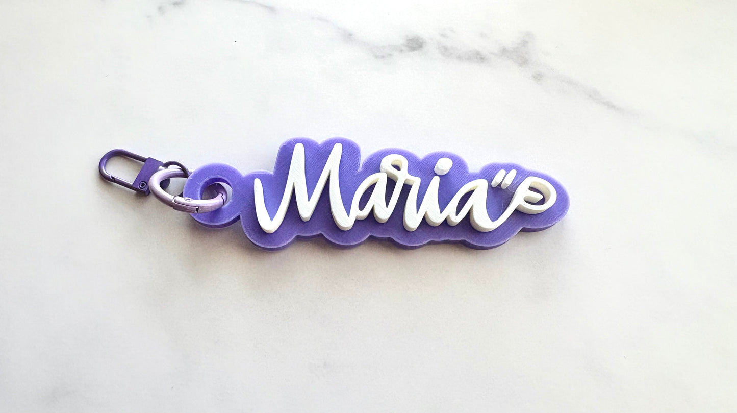 Coworker Font Keychain