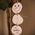 Wood Slice Character Ornaments - Image 5