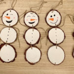 Wood Slice Character Ornaments - Image 3