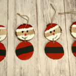 Wood Slice Character Ornaments - Image 2